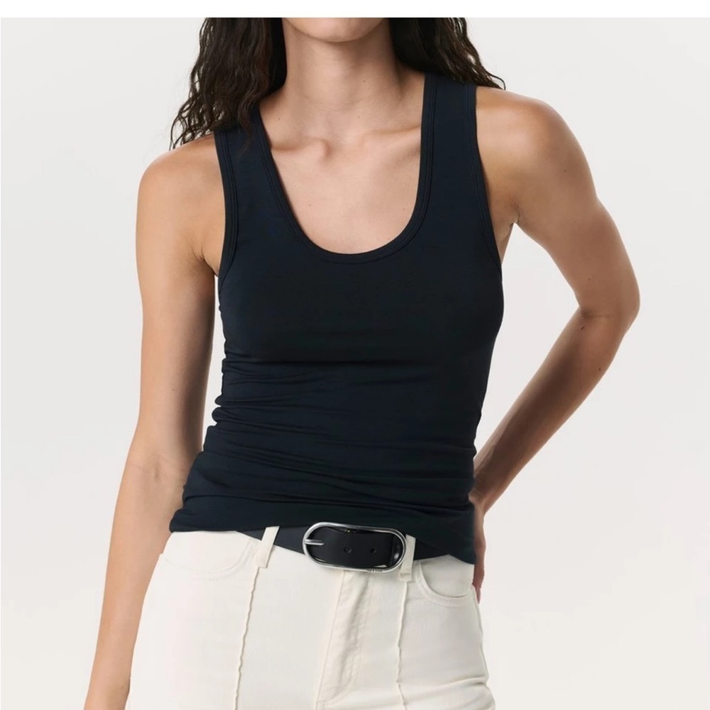 Rag & Bone Rounded Rebound Leather Belt